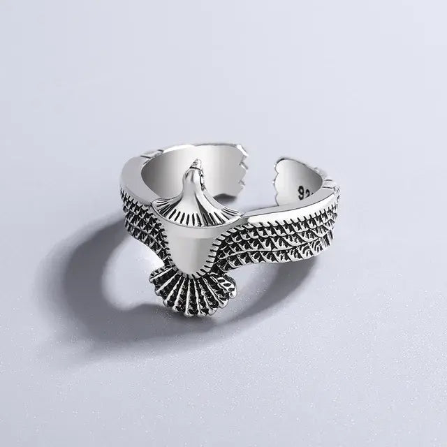 Adjustable Eagle Wings Ring Stylish Personal Jewelry - AlburyMart