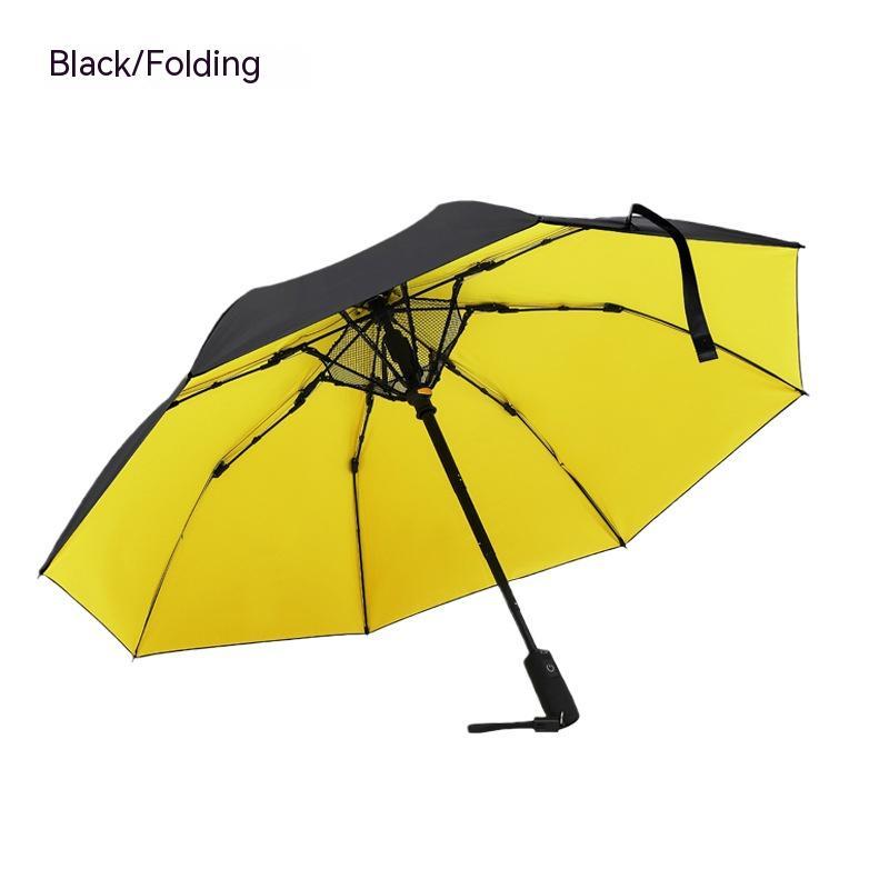 USB Power Bank Umbrella With Fan Summer Cooling - AlburyMart