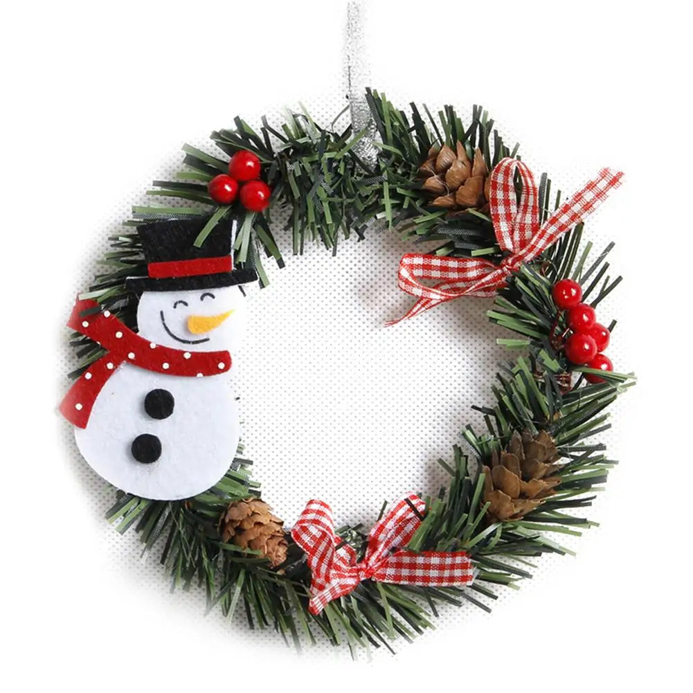 Christmas Wreath Wood Christmas Decor - AlburyMart