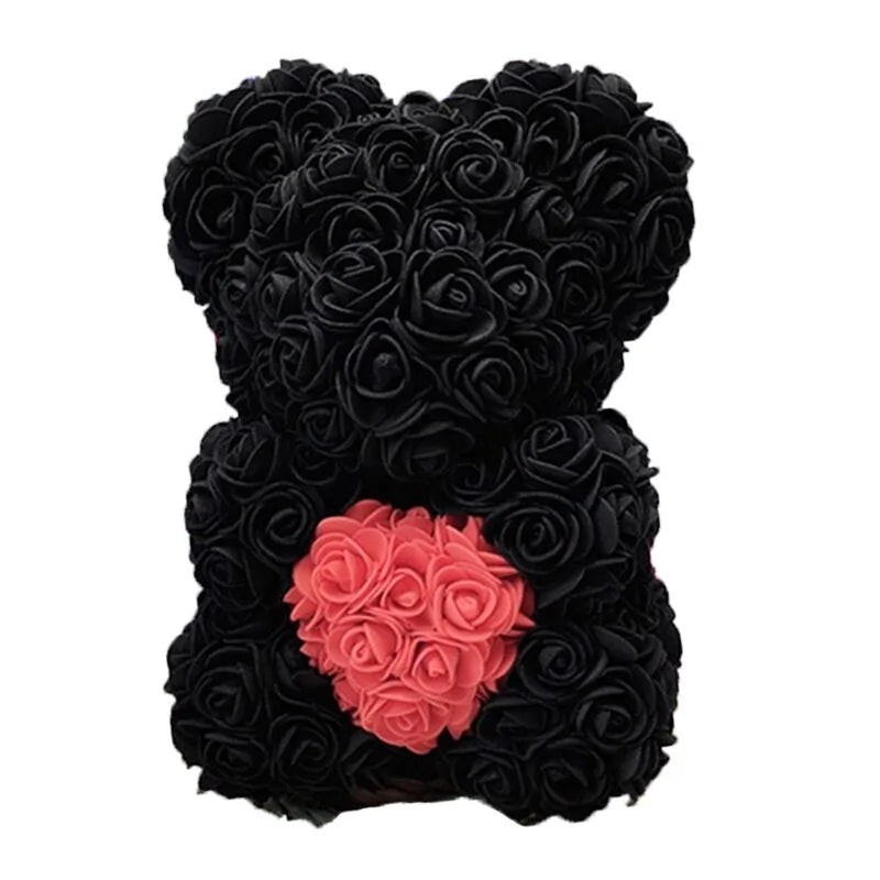 Flower Rose Teddy Bear - AlburyMart