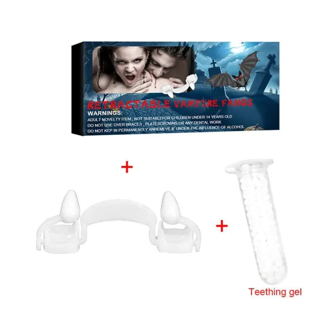 Halloween Teeth Decor Vampire - AlburyMart