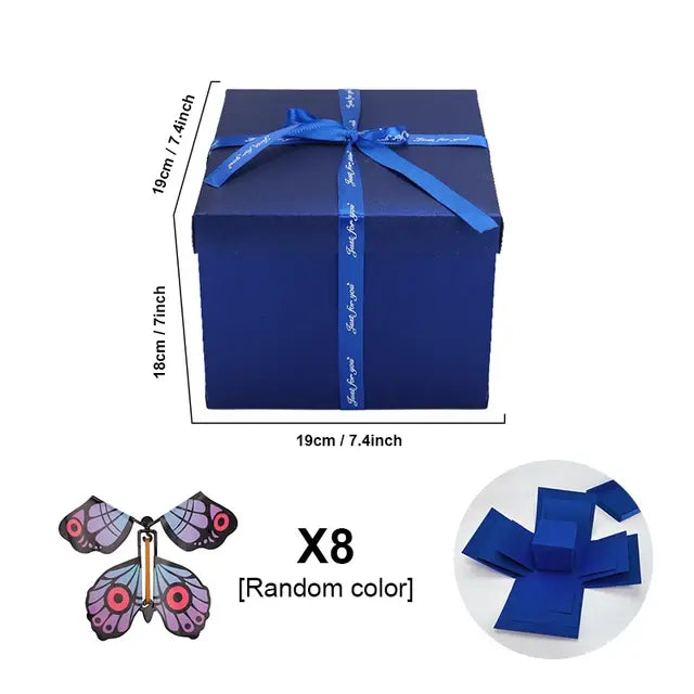 Magic Flying Butterfly Birthday Gift Box - AlburyMart