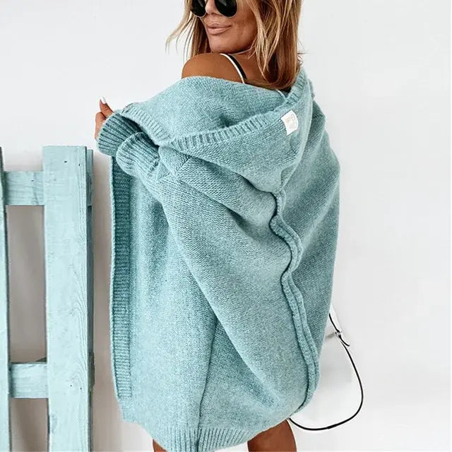 Oversized Cardigan Coat Sleeve - AlburyMart