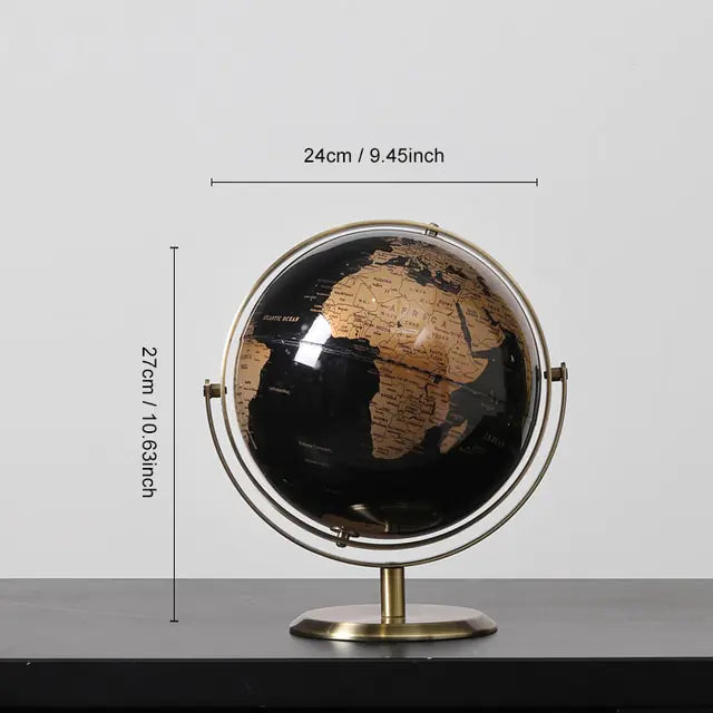 Home Decor World Globe Retro Map Globe Office Decor Accessories - AlburyMart