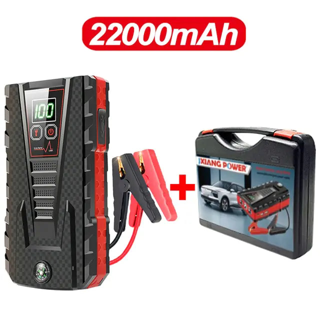 26000mAh/20000mAh Car Jump Starter 1000A 12V Output Portable Emergency Start-up Charger for Cars Booster Battery Starting Device - AlburyMart