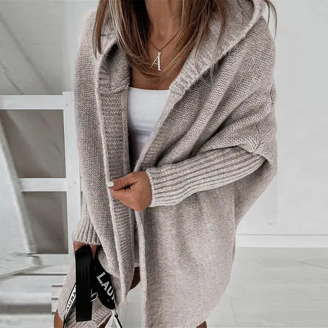 Oversized Cardigan Coat Sleeve - AlburyMart