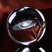 3D Galaxy Miniature Crystal Ball