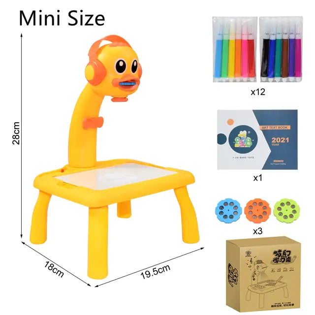 Kids Mini Art Table Set - AlburyMart