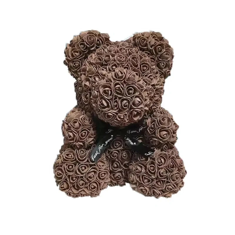 Flower Rose Teddy Bear - AlburyMart