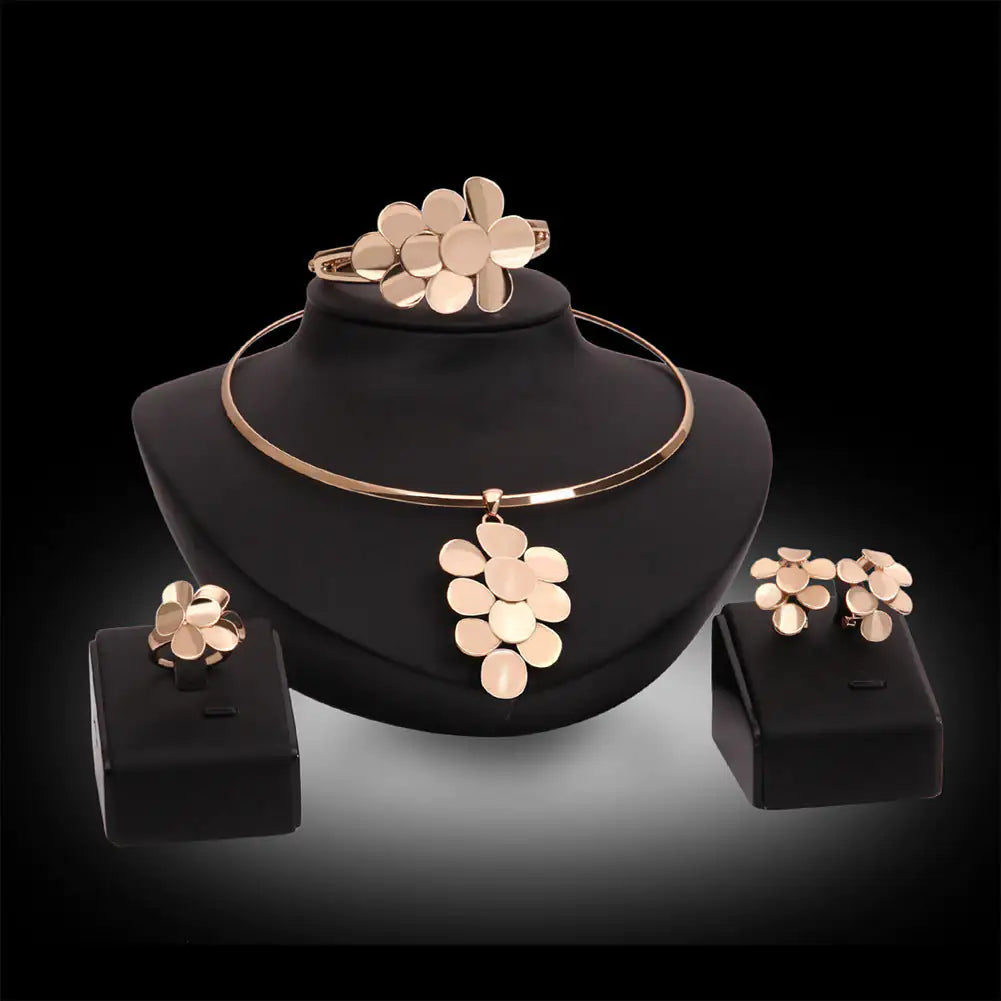 Gold Indian Bridal Jewelry Set - AlburyMart