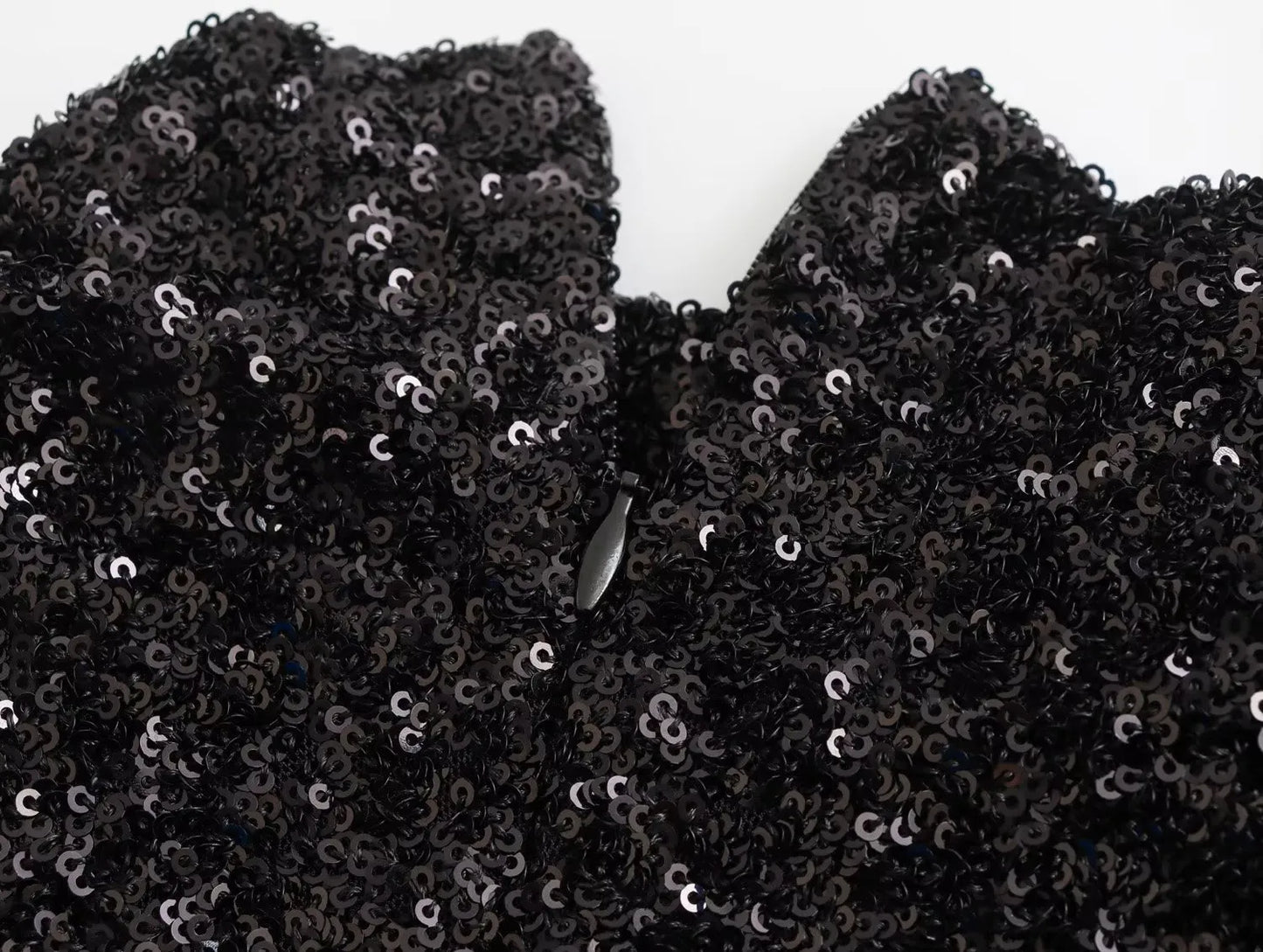 Winter Sleeveless Beaded Mini Dress - AlburyMart