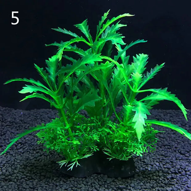 Types of Artificial Aquarium Decor Plants