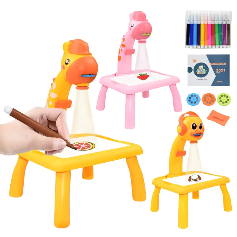 Kids Mini Art Table Set - AlburyMart