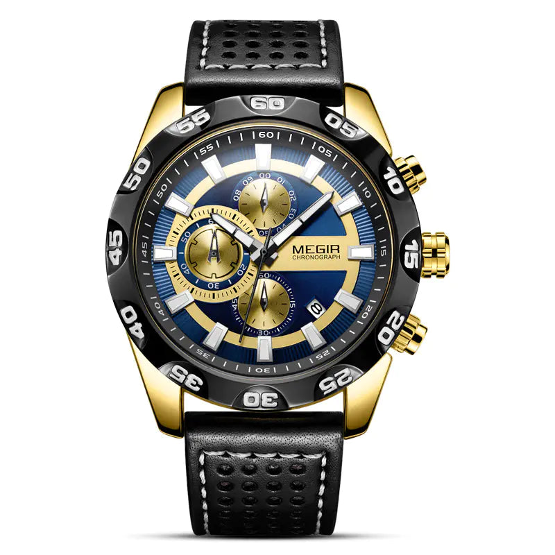 Fashionable Multifunctional Quartz Sports Watch for Men