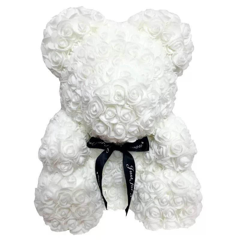 Flower Rose Teddy Bear - AlburyMart