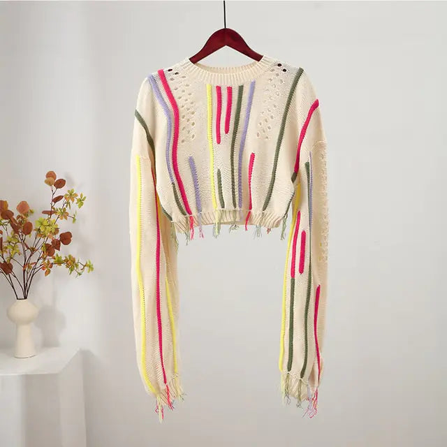 Long Sleeve Ladies Pullover Top - AlburyMart