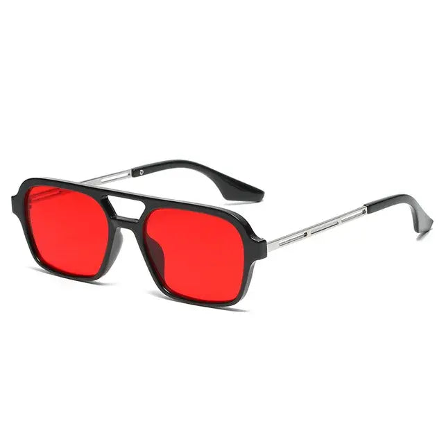 Trending Retro Sunglasses With Pink Gradient - AlburyMart