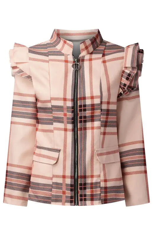 Long Sleeve Printed Coat - AlburyMart