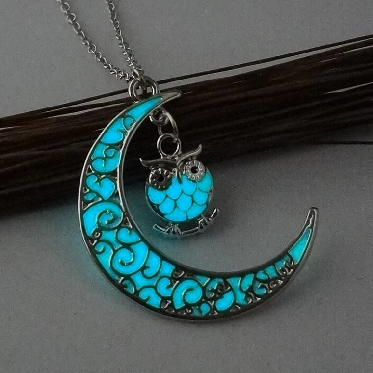 Moon Glowing Necklace - AlburyMart