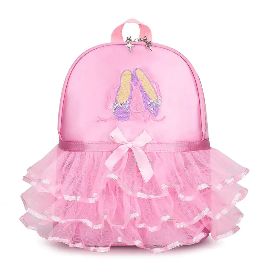 Ballerina kids backpack, Girls ballet backpack. Ballerina school bag, Cute ballerina backpack, Kids dance backpack, Ballerina print backpack - AlburyMart