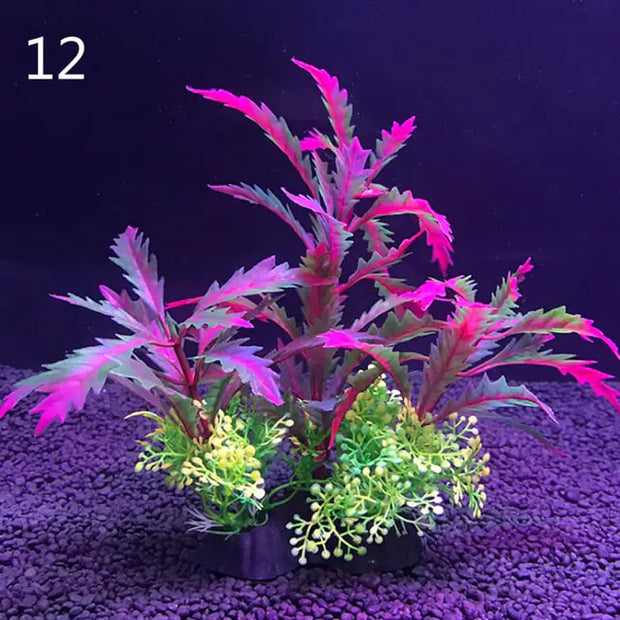 Types of Artificial Aquarium Decor Plants