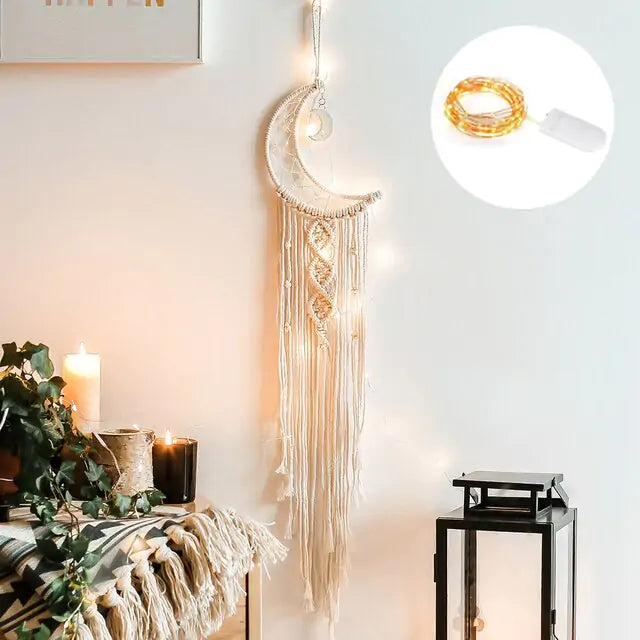 Woven Angel Wings Hanging Decor - AlburyMart