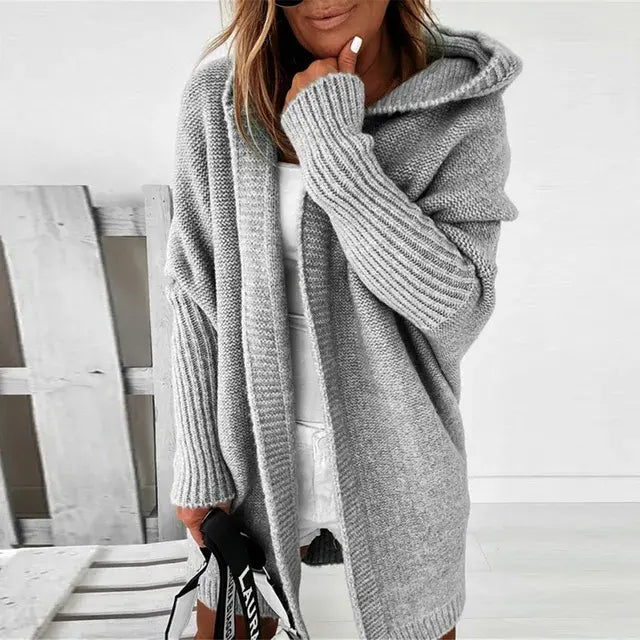 Oversized Cardigan Coat Sleeve - AlburyMart