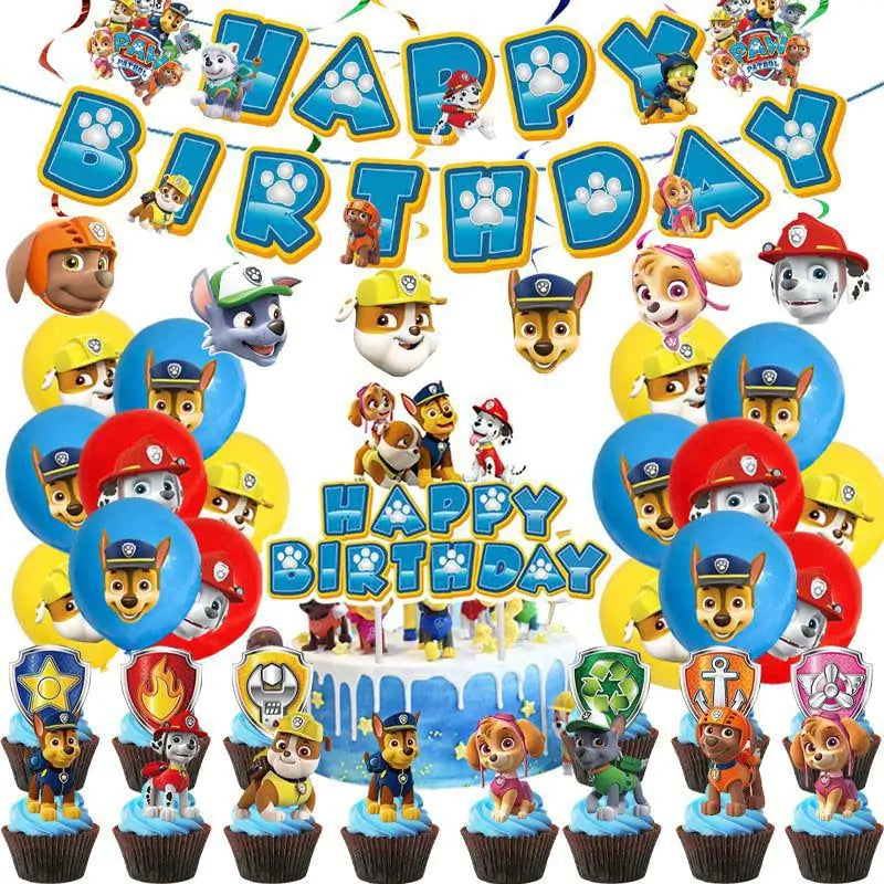 PAW Patrol Birthday Party Decorations - AlburyMart