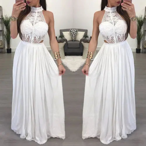 Hot Women Ladies Maxi Summer Long Evening Party Dress - AlburyMart