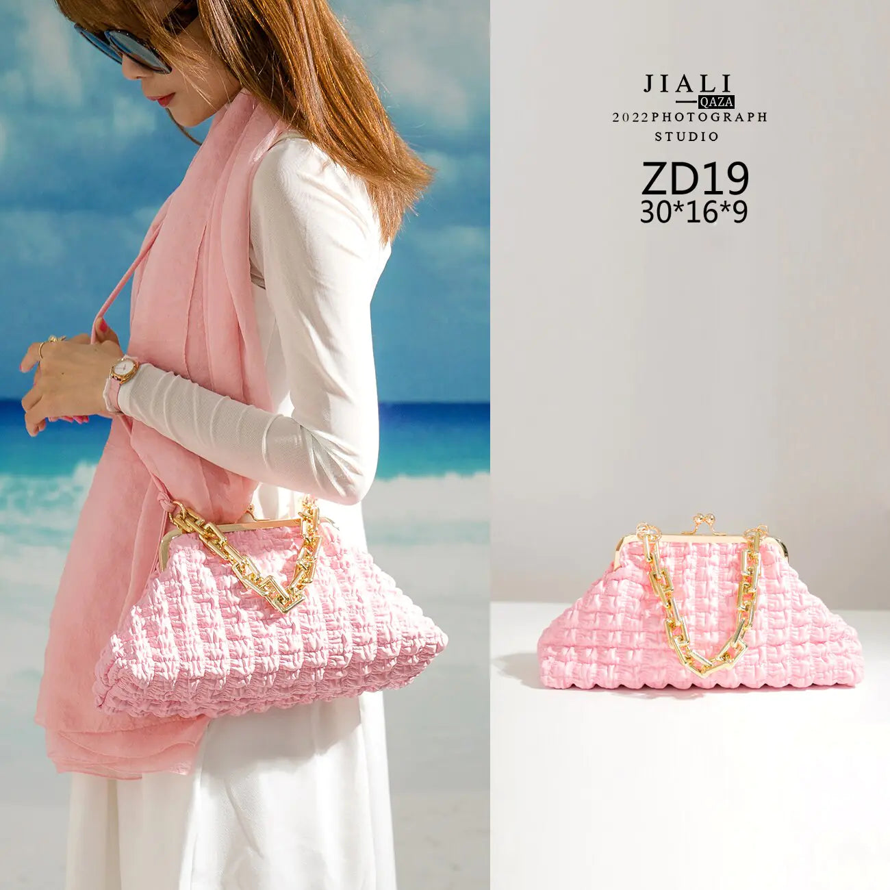 Ladies Pleated Handbags - AlburyMart