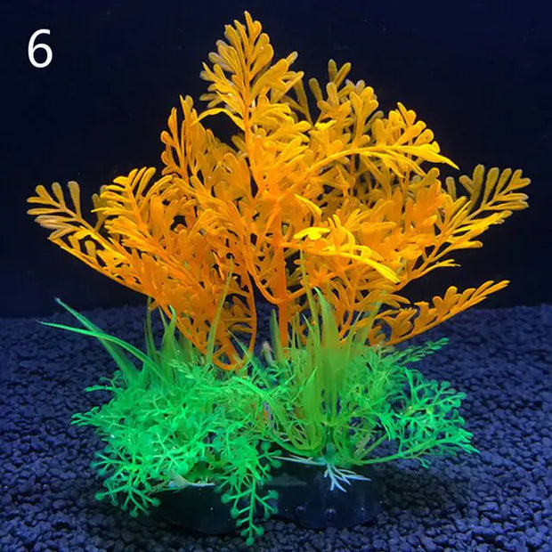 Types of Artificial Aquarium Decor Plants