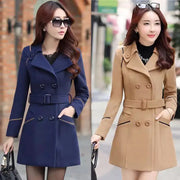 Korean Women's Wool Coat