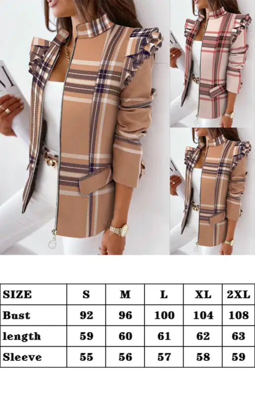 Long Sleeve Printed Coat - AlburyMart