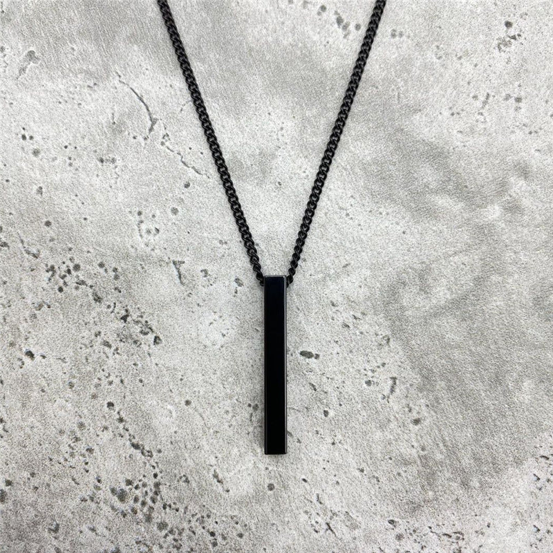 Rectangle Pendant Necklace - AlburyMart