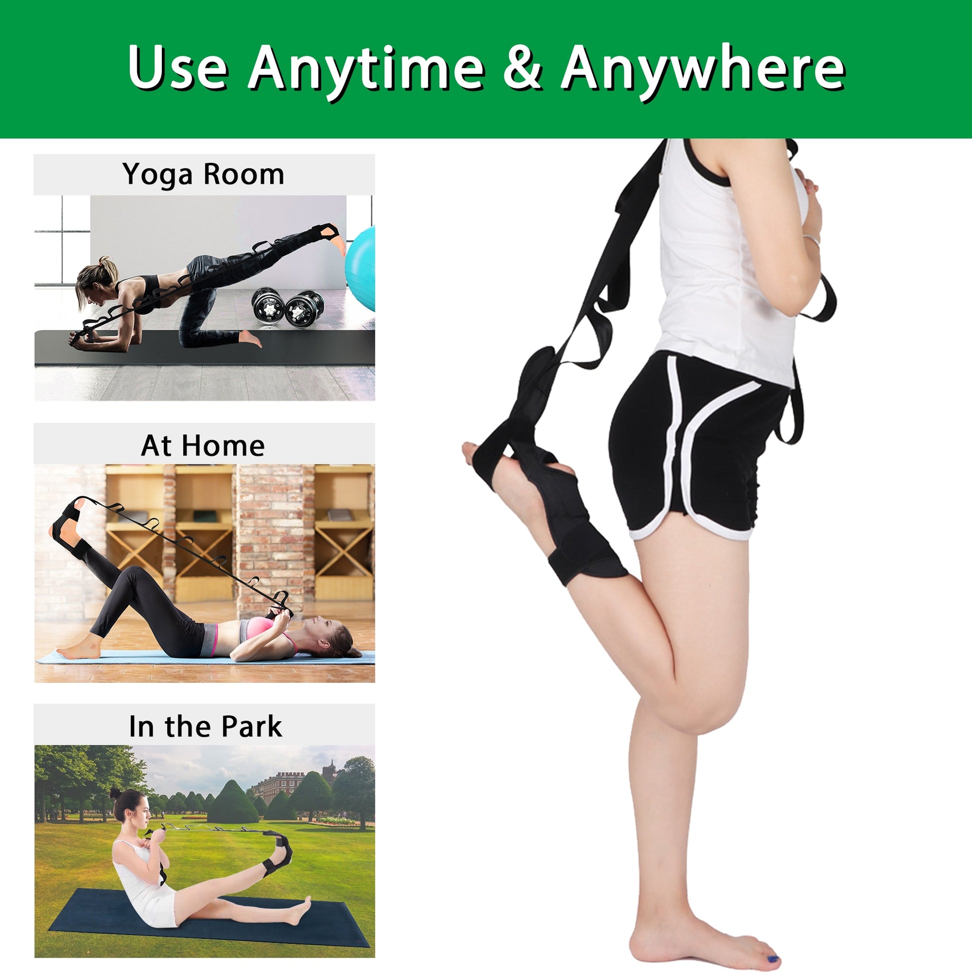 Yoga Stretch Strap - AlburyMart