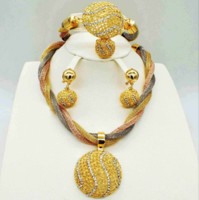 Fine Gold Jewelry Set - AlburyMart