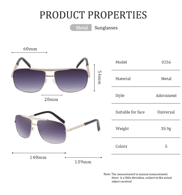 Classic Square Sunglasses - AlburyMart