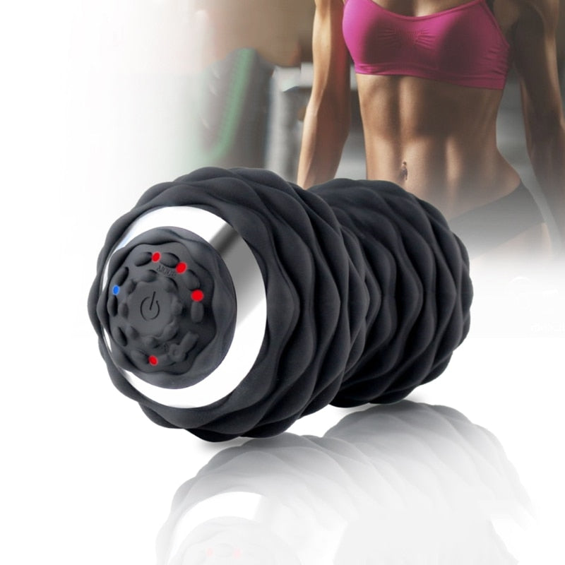 Vibrating Peanut Ball Muscle Roller - AlburyMart