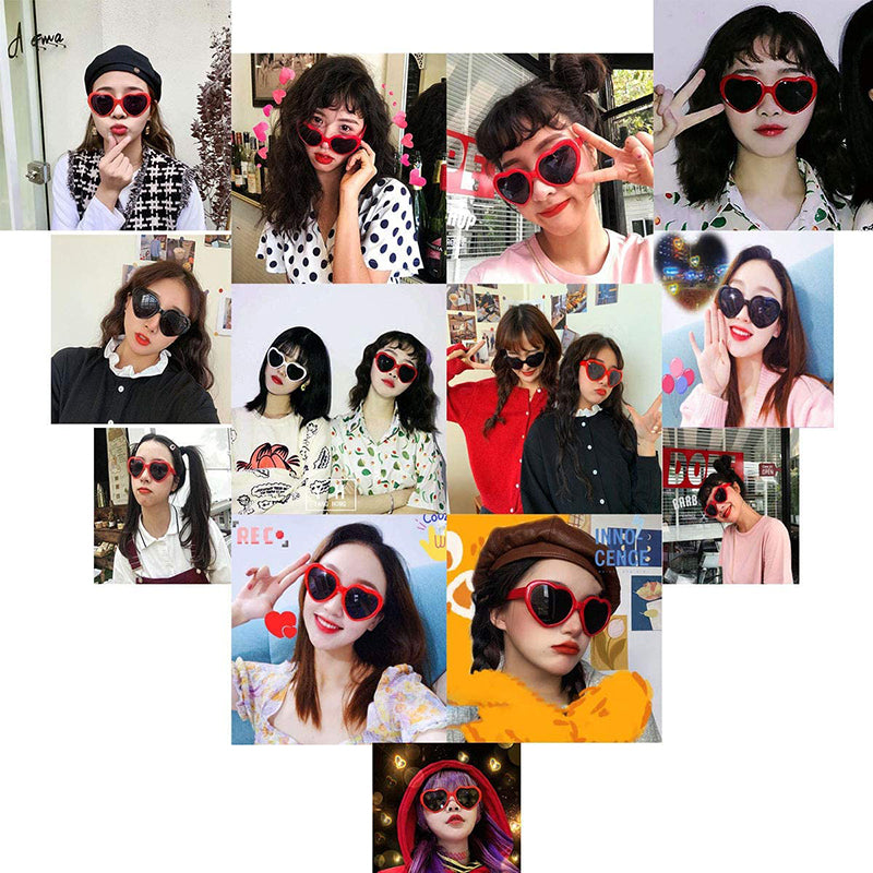 Heart Shaped Sunglasses - AlburyMart