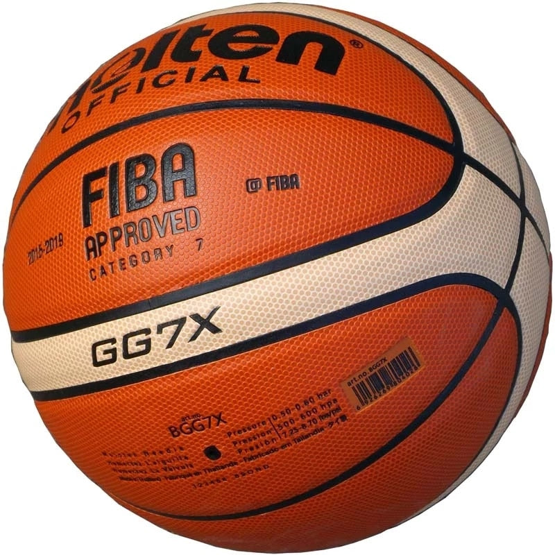 Basketball FIBA Approved Size 7 PU Leather - AlburyMart