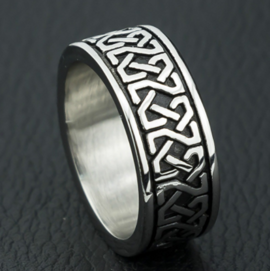 Viking Stainless Steel Ring - AlburyMart
